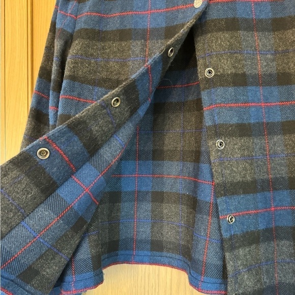 Vintage Evan Picone Wool blend Snap Front Shacket Shirt / 18 - Picture 3 of 11